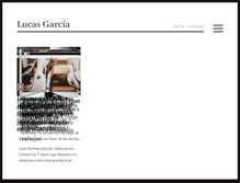 Tablet Screenshot of lucasgarciadiaz.com